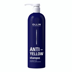Ollin Антижелтый шампунь для волос / Anti-Yellow, 500 мл 22101-41328 - фото 14775909