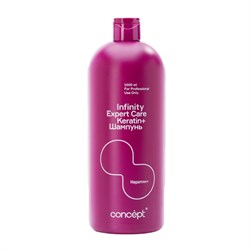 Concept Универсальный шампунь для волос / Infinity Expert Care Keratin+, 1000 мл 25168-72789 - фото 14775977