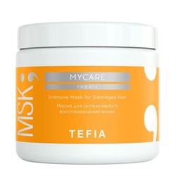 TEFIA Mycare Маска для интенсивного восстановления волос / Intensive Mask for Damaged Hair, 500 мл 19916-22037 - фото 14776407
