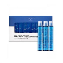 Jigott Ампульный филлер для волос с гиалуроновой кислотой / Signature Professional Hyaluronic Acid Hair Ampoule, 10 шт. x 13 мл 23888-65624 - фото 14777031