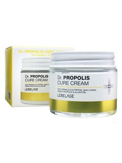 Lebelage Антивозрастной питательный крем с прополисом / Dr. Propolis Cure Cream, 70 мл 19964-23656 - фото 14777543