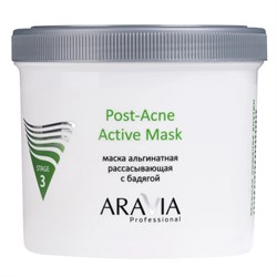 Aravia Professional Альгинатная маска рассасывающая с бадягой / Post-Acne Active Mask, 550 мл 24201-65877 - фото 14778411