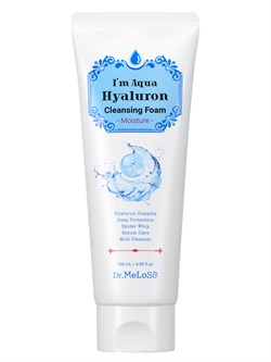 Dr.MeLoSo Пенка для умывания лица с гиалуроновой кислотой / I'm Aqua Hyaluron Moisture Cleansing Foam, 130 мл 24764-72517 - фото 14778731