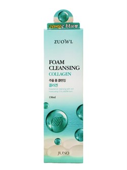 Juno Пенка для умывания с экстрактом коллагена / ZUOWL Foam Cleansing Collagen, 130 мл 25406-75834 - фото 14778762