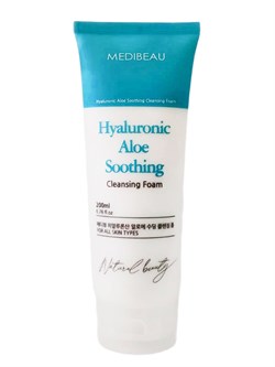 MEDIBEAU Пенка для умывания с экстрактом алоэ / Hyaluronic Aloe Soothing Cleasing Form, 200 мл 25450-76074 - фото 14778766