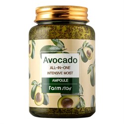 Farm Stay Ампульная сыворотка для лица с экстрактом авокадо / Avocado All-In-One Intensive Moist Ampoule, 250 мл 18816-20999 - фото 14779268
