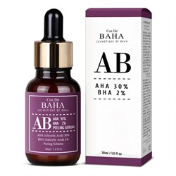 Cos De BAHA Сыворотка для лица отшелушивающая / AHA/BHA AB Serum (AB), 30 мл 24686-72359 - фото 14779359