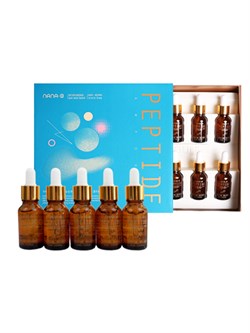 Nana-B Набор антивозрастных сывороток для лица с пептидами / Peptide Ampoule, 15 мл x 10 25435-76070 - фото 14779402