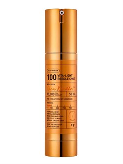 VT Cosmetics Бустер-сыворотка для лица с микроиглами и витамином C / Vita-Light Reedle Shot 100, 50 мл 27956-76626 - фото 14779591
