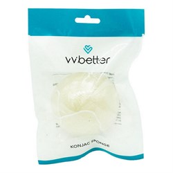 VVbetter Конжаковый спонж для лица / Konjac Sponge 19176-21297 - фото 14779678