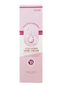 YEOSIM Увлажняющий крем для рук с коллагеном / Collagen Hand Cream, 100 мл 25430-76117 - фото 14780667