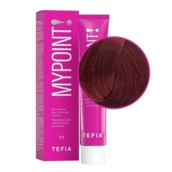 TEFIA Mypoint 6.5 Перманентная крем-краска для волос / Темный блондин красный, 60 мл 20104-24086 - фото 14781984