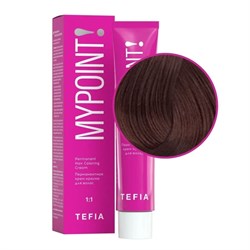TEFIA Mypoint 7.41 Перманентная крем-краска для волос / Блондин медно-пепельный, 60 мл 20111-24093 - фото 14781992