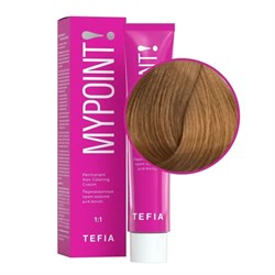 TEFIA Mypoint 8.3 Перманентная крем-краска для волос / Светлый блондин золотистый, 60 мл 20117-24098 - фото 14782000