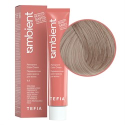 TEFIA Ambient 9.01 Перманентная крем-краска для волос / Очень светлый блондин натуральный пепельный, 60 мл 22146-41483 - фото 14782093