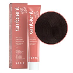 TEFIA Ambient 5.7 Перманентная крем-краска для волос / Светлый брюнет фиолетовый, 60 мл 22180-41614 - фото 14782120
