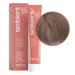 TEFIA Ambient 8.01 Перманентная крем-краска для волос / Светлый блондин натуральный пепельный, 60 мл 22147-41836 - фото 14782839