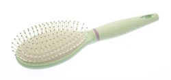 Dewal Beauty Щетка для волос массажная овальная / Мятное мороженое DBMM5, салатовый, 25 см 10093-7149 - фото 14783254