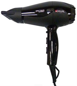 Dewal Профессиональный фен для волос / Spectrum Compact 03-109 Black, черный, 2100 Вт 2233-1892 - фото 14783951