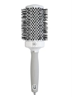 Olivia Garden Термобрашинг для укладки волос / Expert Blowout Grip White & Grey, 55 мм, бело-серый 27740-75892 - фото 14784284