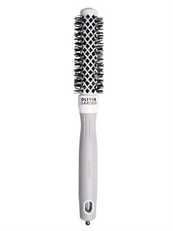 Olivia Garden Термобрашинг для укладки волос / Expert Blowout Shine White & Grey, 20 мм, бело-серый 23429-75893 - фото 14784287