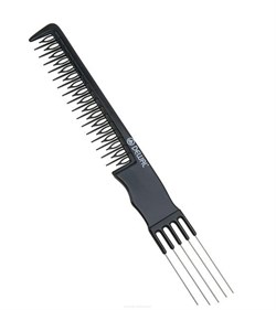 Dewal Расчёска для начёса / Эконом СО-6507, пластик, 20,5 см, черный 2216-1876 - фото 14784340