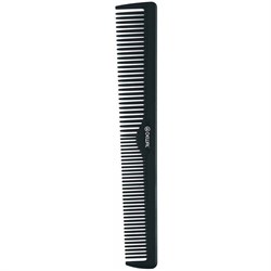 Dewal Расчёска рабочая комбинированная / Эконом CO-6004, пластик, 17 см, черный 2209-15845 - фото 14784389
