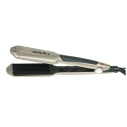 Dewal Щипцы-гофре для волос / Golden PRO-Z 03-030Z, 48 Вт, золотистый 8133-5520 - фото 14784657