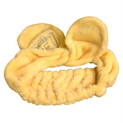 Dewal Beauty Повязка на голову / Завязка НВ-103, желтый 14398-15852 - фото 14785076