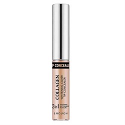 Enough Консилер осветляющий с коллагеном 3 в 1 / Collagen Whitening Cover Tip Concealer 3 in 1 №2, 5 мл 17784-19066 - фото 14785821