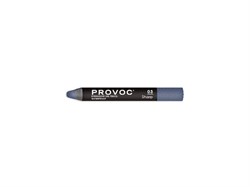 Provoc Тени-карандаш водостойкие, №03 / Eyeshadow Gel Pencil, мокрый асфальт шиммер 10374-7754 - фото 14786010