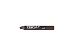 Provoc Тени-карандаш водостойкие, №06 / Eyeshadow Gel Pencil, темный шоколад матовый 9939-6976 - фото 14786016