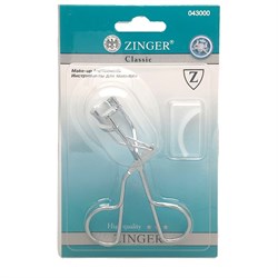 Zinger Зажим для ресниц металлический / Classic EYE-100, серебристый 2995-64880 - фото 14786655