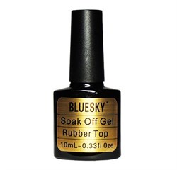 Bluesky Каучуковый топ для ногтей, 10 мл 8930-41725 - фото 14786865