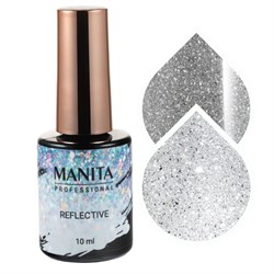 Manita Professional Гель-лак для ногтей светоотражающий / Reflective №01, 10 мл 21822-43580 - фото 14787282