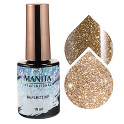 Manita Professional Гель-лак для ногтей светоотражающий / Reflective №02, 10 мл 21823-43581 - фото 14787283