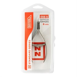 Nippon Nippers Кусачки маникюрные для кутикулы / Standard NN_NS-05S-6, спиральная пружина, ручная заточка, 6 мм 23830-65546 - фото 14788948