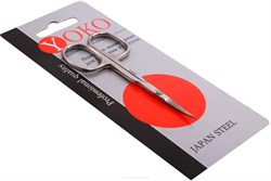 YOKO Ножницы маникюрные для кутикулы / SN-016, изогнутые, 95 мм 8140-1006 - фото 14803299
