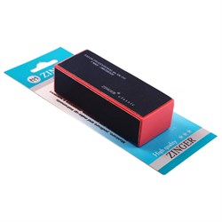 Zinger Бафик для шлифовки ногтей 3-х сторонний / Classic EK-101, 180/220/320 грит, черно-розовый 1697-64832 - фото 14803460
