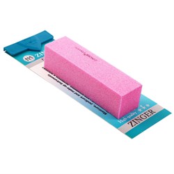 Zinger Бафик для шлифовки ногтей 4-х сторонний / Classic EK-108, 120 грит, розовый 3059-71464 - фото 14803481