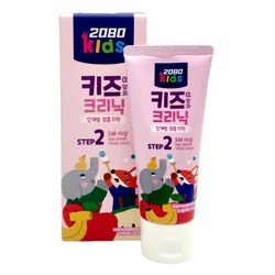 Dental Clinic 2080 Зубная паста для детей со вкусом клубники / Kids 2 Step Strawberry Scented Kongsooni Toothpaste (3-5 лет), 80 г 22689-63772 - фото 14804577