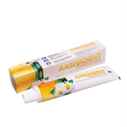 Aasha Herbals Зубная паста ромашка и мята, 100 г 17694-18953 - фото 14804611