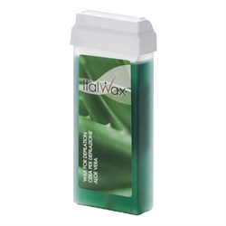 ItalWax Тёплый воск для депиляции в картридже / Classic, Алоэ, 100 мл 5709-8113 - фото 14804904