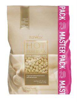 Ital Wax Горячий плёночный гранулированный воск для депиляции / Белый шоколад, 2 кг 27902-76585 - фото 14804930