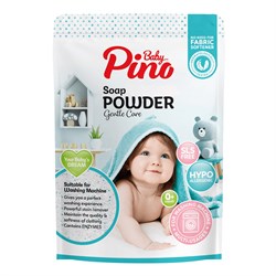 Baby Pino Мыльный порошок для стирки детского белья гипоаллергенный 0+ / Laundry Detergent Blue, автомат, 800 г 25219-72947 - фото 14805913