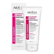 Aravia Маска для волос мультиактивная с малиновым уксусом и кератином / Raspberry Vinegar Multi-mask, 200 мл 24212-65849