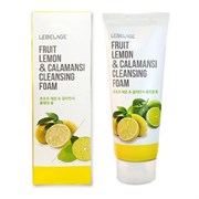 Lebelage Очищающая пенка с лимоном и экстрактом каламанси / Fruit Lemon & Calamansi Cleansing Foam, 100 мл 19982-23674