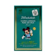 Jmsolution Солнцезащитный стик для лица и тела с морскими минералами SPF50+PA++++ / Marine Luminous Pearl Sun Stick Pearl Disney Mickey, 21 г 22569-63639