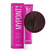 TEFIA Mypoint 6.85 Перманентная крем-краска для волос / Темный блондин коричнево-красный, 60 мл 20109-24091