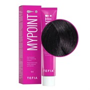 TEFIA Mypoint 4.8 Перманентная крем-краска для волос / Брюнет коричневый, 60 мл 20090-24073